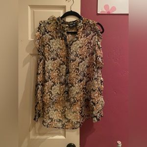 THE KOOPLES Floral Blouse